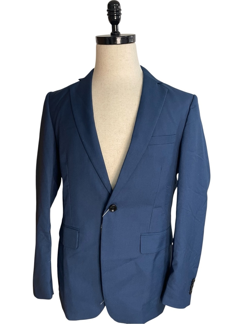 Coofandy Single-Button Suit Blazer Blue